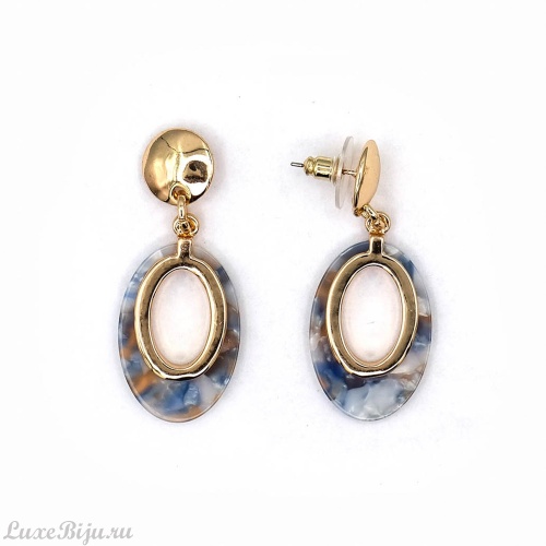 Серьги Fiore Luna LE1236.21 BL/G