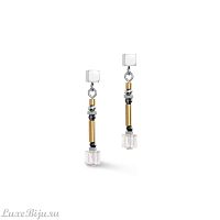 Пусеты Coeur de Lion Grey-Gold, 5027/21-1216