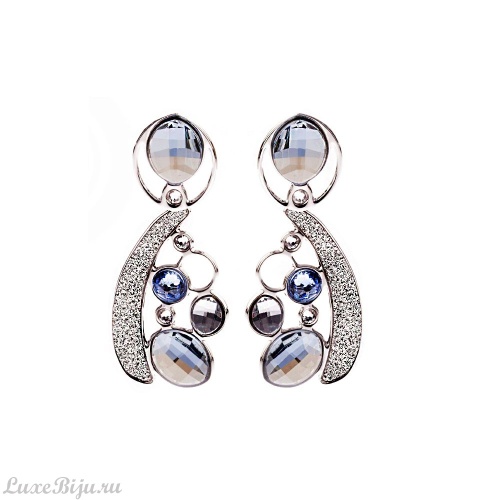 Серьги Boccadamo XOR131 BW/S/BL