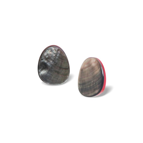 Серьги Nature Bijoux, Sumida, с перламутром, NB26.2-12-90682 серый