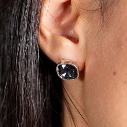 Серьги Tucco, Camila, с кристаллом, TC26.1-TMPE97-P черный фото 2