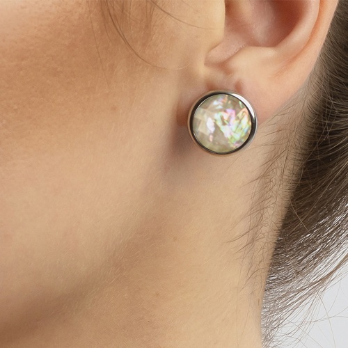 Пусеты Possebon nautilus, A9997.12 BW/S фото 2