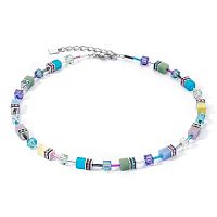 Колье Coeur de Lion Multicolour Pastel Silver, 2838/10-1580