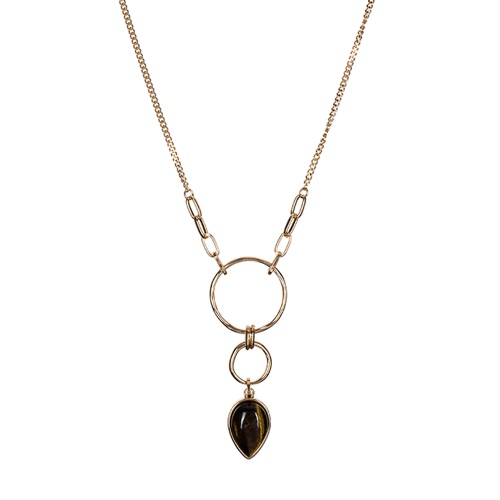 Колье Fiore Luna TIGER EYE, LN3171-6 BR/G фото 3