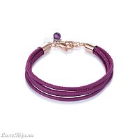 Браслет Coeur de Lion Dark Pink 0219/30-0421