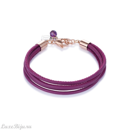 Браслет Coeur de Lion Dark Pink 0219/30-0421