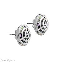 Пусеты Fiore Luna AE00214-19 BW