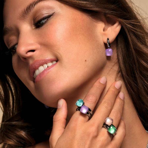 Кольцо Qudo Firenze heather 16.5 мм, 612103 V/RG фото 2