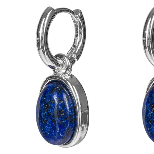Серьги Fiore Luna NATURAL LAPIS, LE1200 BL/S фото 3