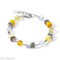 Браслет Coeur de Lion Joyful Colours Yellow, 3339/30-0100