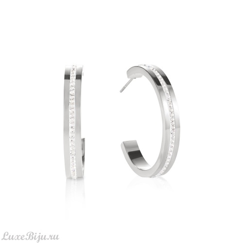 Серьги Coeur de Lion Crystal-Silver 0149/21-1817