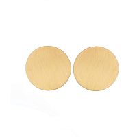 Серьги Dansk Copenhagen, Alaya, в форме диска, DNSK25.1-3C2407004 золотистый