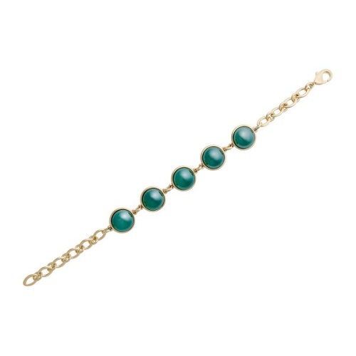 Классический браслет Pearl Green Agate C1362.17 G/G фото 2