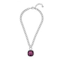 Колье VIDDA, Magna, с кристаллом Swarovski, VD26.1-02290 лиловый, 50см