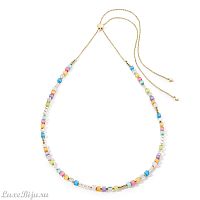 Колье Coeur de Lion Multicolour Spring 5089/10-1527