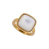 Кольцо Fiore Luna Куб SHELL WHITE, KR02914-2/8 BW/G