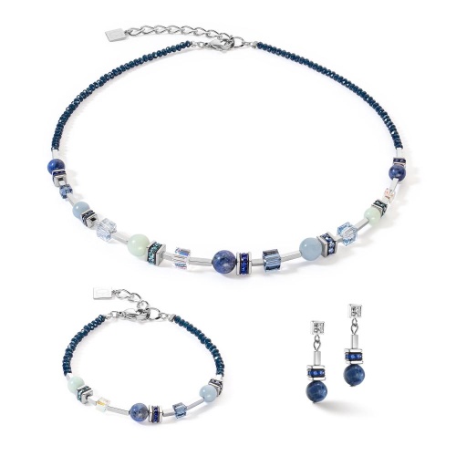 Пусеты Coeur de Lion Blue-Silver, 4351/21-0717 фото 5