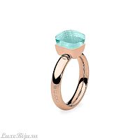 Кольцо Qudo Firenze soft aqua 17.2 мм, 613729 BL/RG