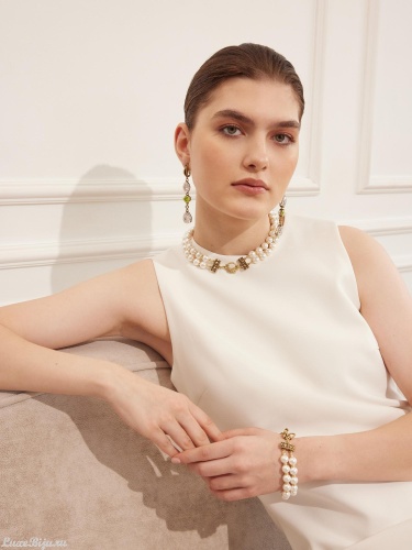 Серьги Fiore di Firenze OR0431 VERDE фото 5