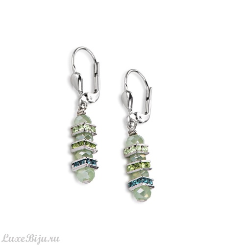 Серьги Coeur de Lion Mint Green 4858/20-0522