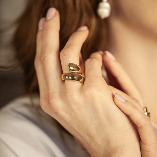 Кольцо Fiore Luna GOLD, KBR02745-02 фото 2