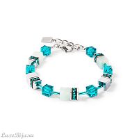 Браслет Coeur de Lion Dark Green-Silver, 4010/30-0548