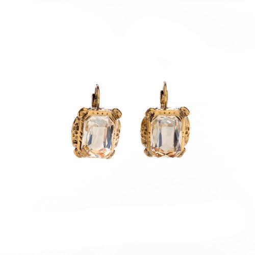 Серьги Celeste G, с кристаллом Swarovski, CS25.1-1573 янтарный