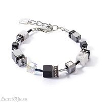 Браслет Coeur de Lion Black-White, 4530/30-1314