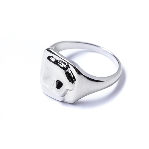 Кольцо Moon Paris, Ringo, фактурное, MR-22.03-001 серебристый, 17,5