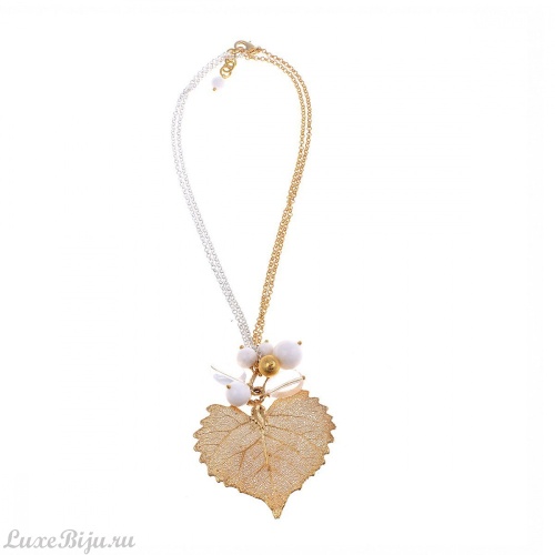 Колье Ester Bijoux Тополь CL958/34-G BR