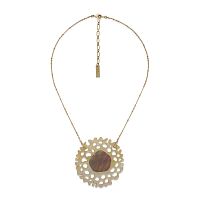 Колье Nature Bijoux, Corallium, с перламутром, NB26.2-15-43921 коричневый