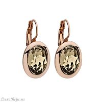 Серьги Qudo Tivola Greige 303062 BW/RG
