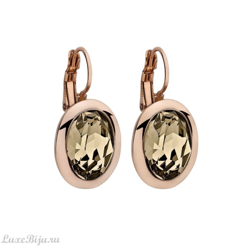 Серьги Qudo Tivola Greige 303062 BW/RG