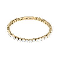 Браслет Qudo CASSIO 18cm Cristal-Gold, 102028/30-1816