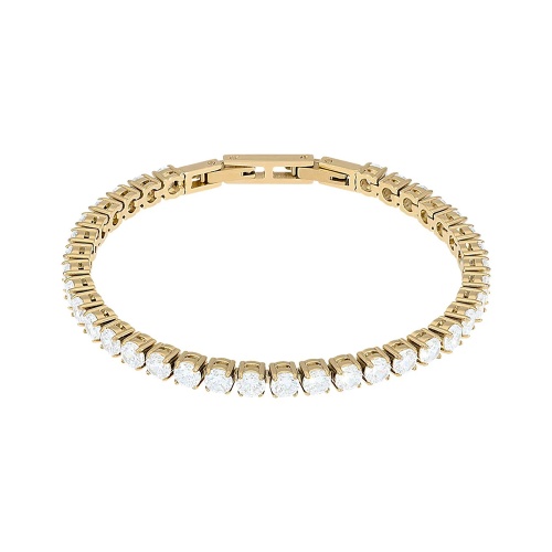 Браслет Qudo CASSIO 18cm Cristal-Gold, 102028/30-1816