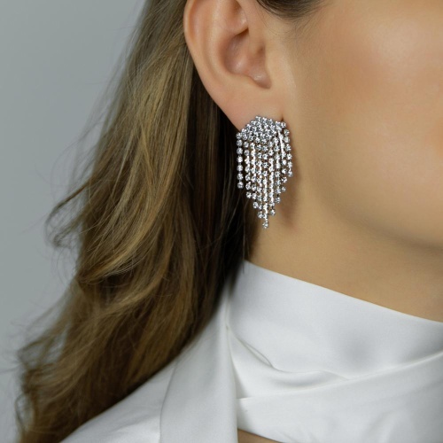 Серьги Moon Paris, Bohemia, с кристаллами, MB-26.01-024 хрустальный фото 2