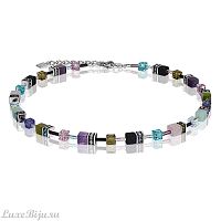 Колье Coeur de Lion Multicolor Gemstone Vintage, 4905/10-1562
