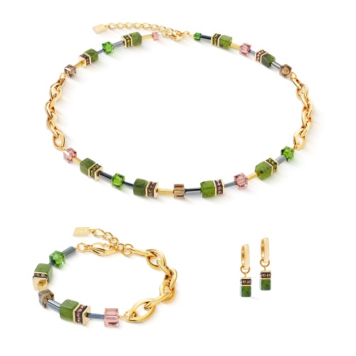 Серьги Coeur de Lion Green-Gold, 4524/21-0516 фото 3