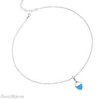 Колье Boccadamo с кулоном Caleida Blue XGR563C BL/S