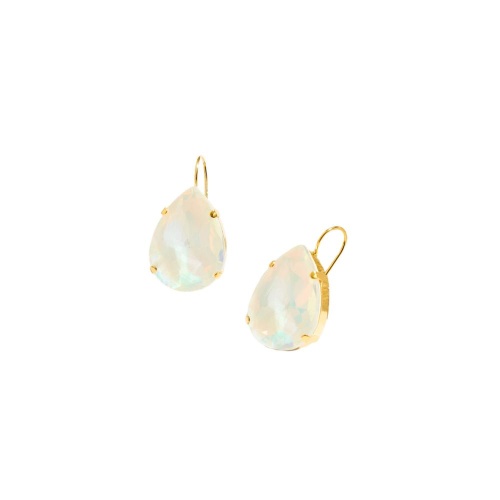 Серьги Catherine Bijoux, Aurora crystal, с кристаллом, CB26.1-5683FG белый