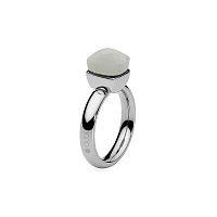 Кольцо Qudo Firenze Light Grey Opal 16.5 мм 610320 BW/S