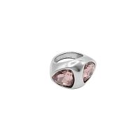 Кольцо Ciclon, Majestic, с кристаллами, CN-251500 розовый, 17