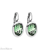 Серьги Qudo Tivola Chrysolite 303024 G/S