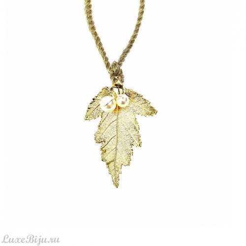 Колье Ester Bijoux Шелковица LF57A-D G BR