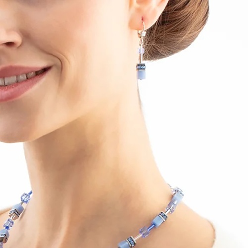 Серьги Coeur de Lion Blue-Silver, 4020/20-0717 фото 4