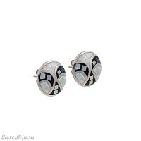 Пусеты Fiore Luna AE00246-2 BW