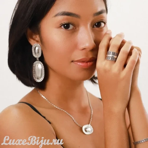 Кольцо ORI TAO, Origine, разъемное, с рельефной текстурой, OT22.2-19-29967 серебристый фото 3