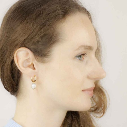 Серьги Fiore Luna Pearle Ring, AL1006 G фото 2