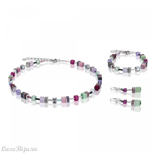 Серьги Coeur de Lion Multicolor Romance 2838/20-1566 фото 2