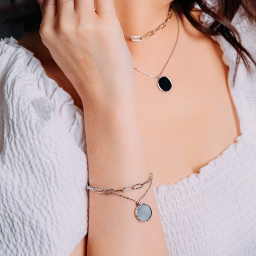 Браслет Fiore Luna Onyx, C2003NM-B01.1 BW/S фото 2